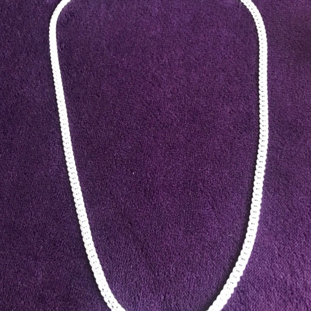 20” Sterling Silver Chain Necklace